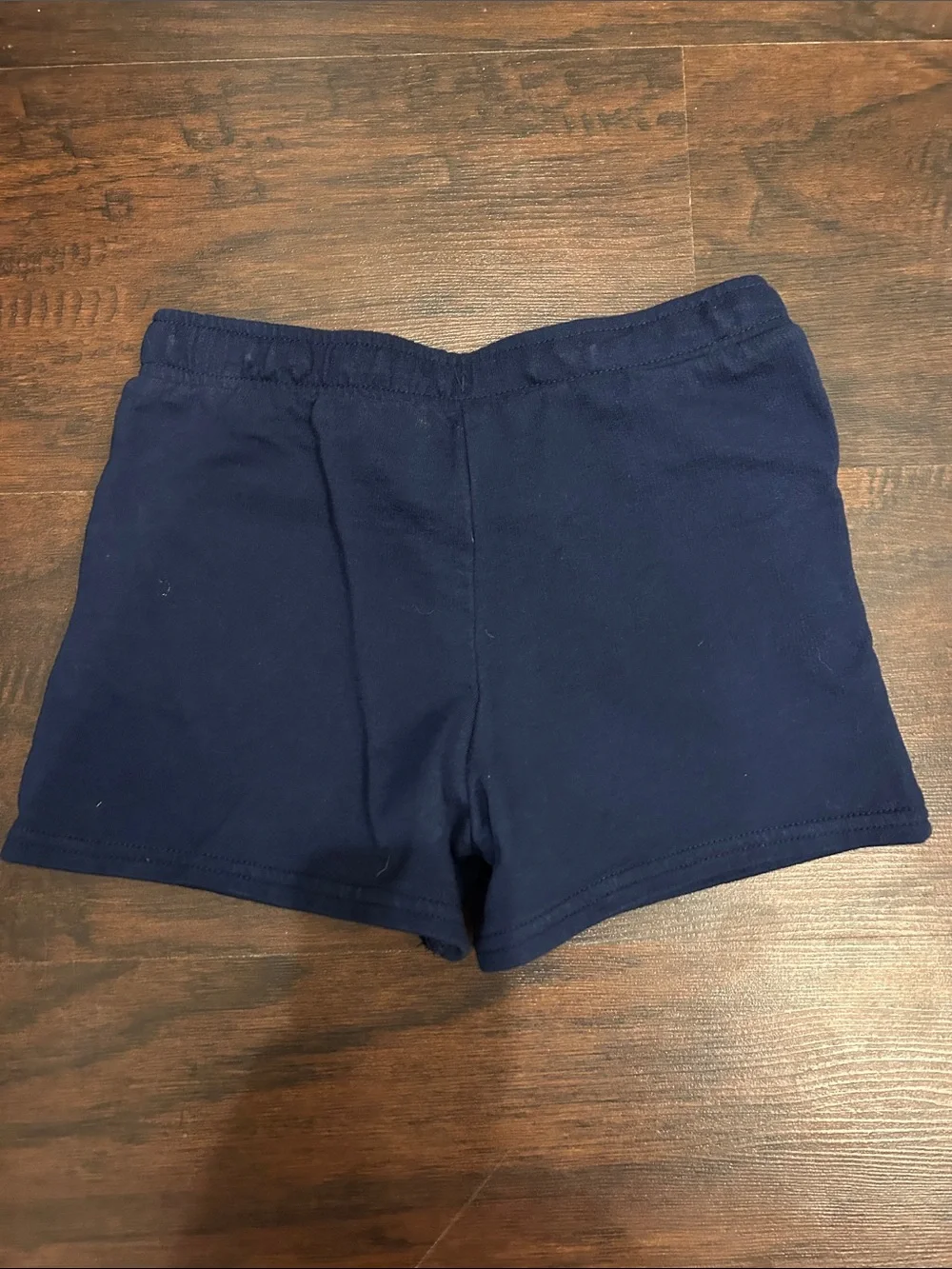 Carter's Navy & Coral Girls' Cotton Drawstring Shorts Set Sz 8